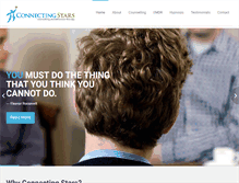 Tablet Screenshot of connectingstars.ca